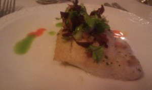 Warm Salad of NC Flounder