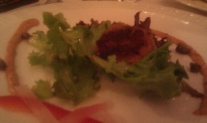 Flounder & Crab Cake