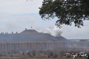 Fort Fisher Reinactment 2015 firing the cannon 2