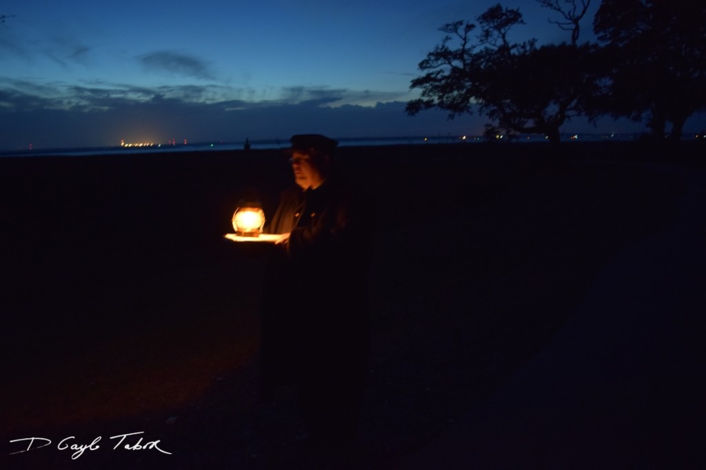 Fort Fisher Reinactment 2015 lantern tour guide