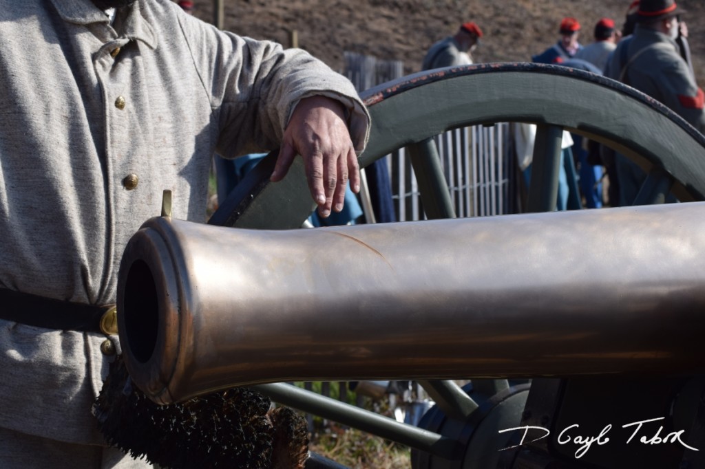 Fort Fisher Reinactment 2015 rebel cannon