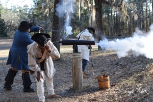 Swivel Gun-field command firing