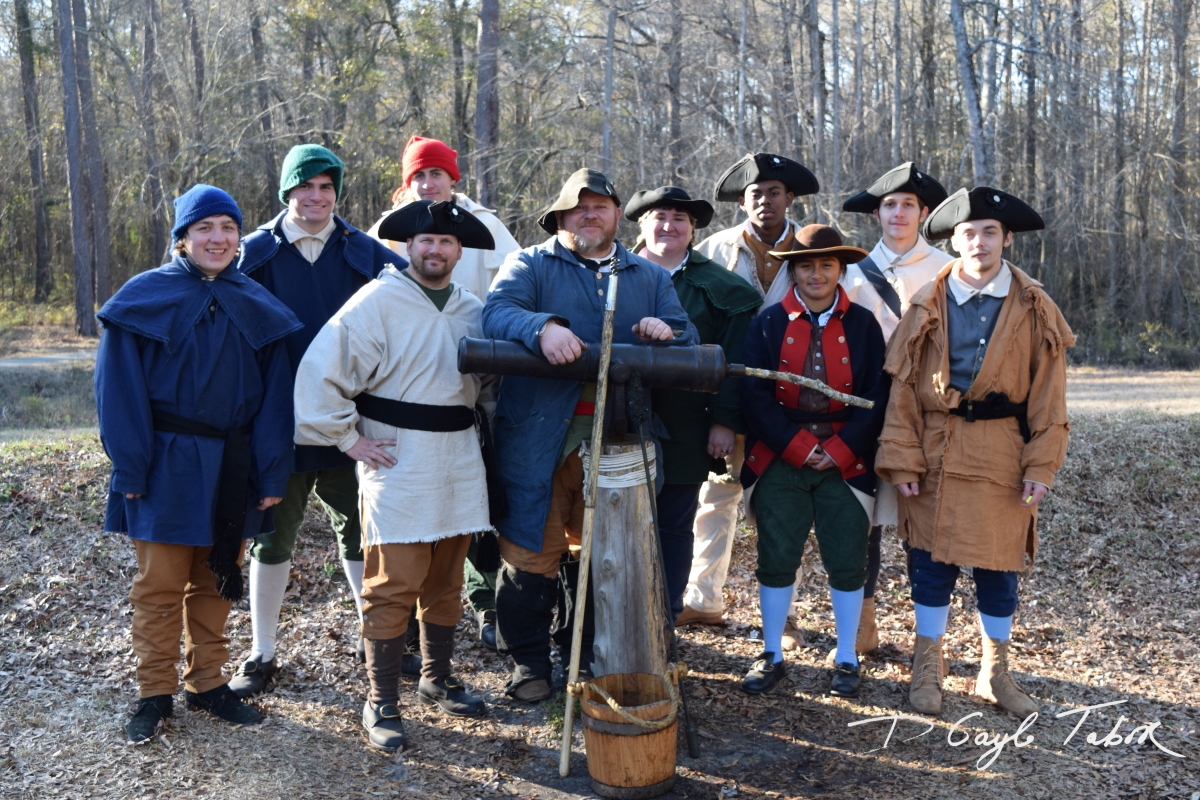 Swivel Gun-swivel gun training crew